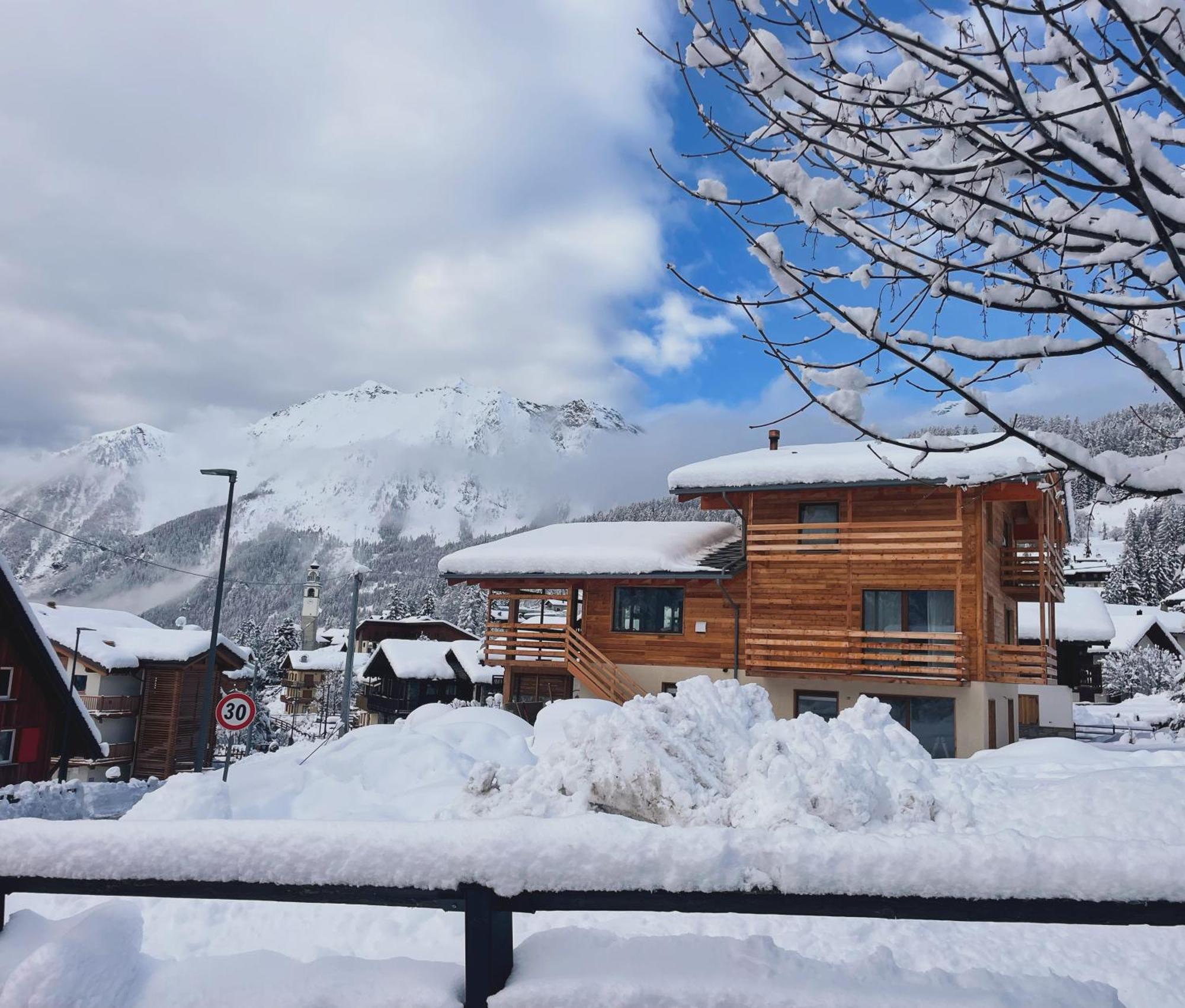 B&B Eco Chalet Merlet Champoluc Exteriör bild